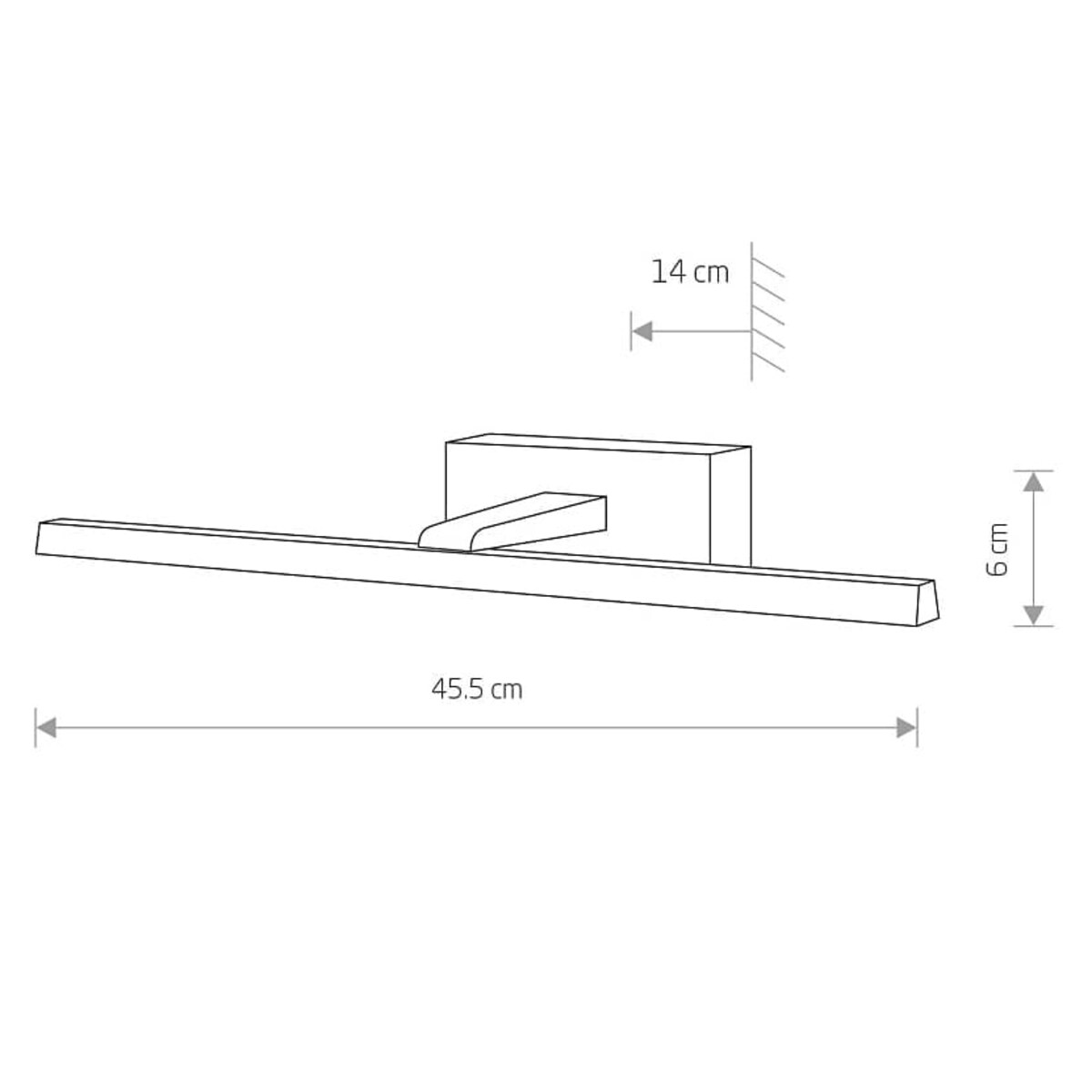 Lampa ścienna 10292 VAN GOGH LED S Biały Nowodvorski