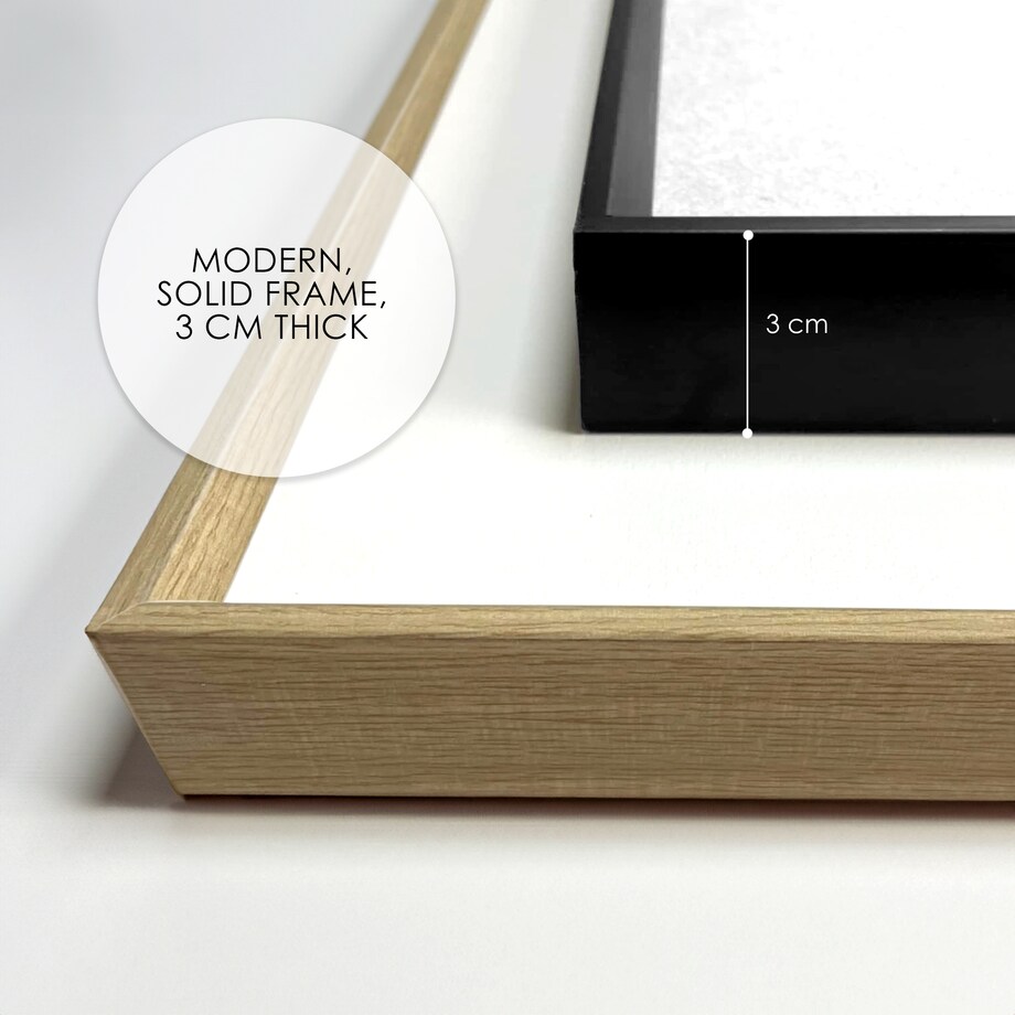 KNOR WALL ART obraz na płótnie w ramie canvas 60x90 Szmaragdowe oczko wodne