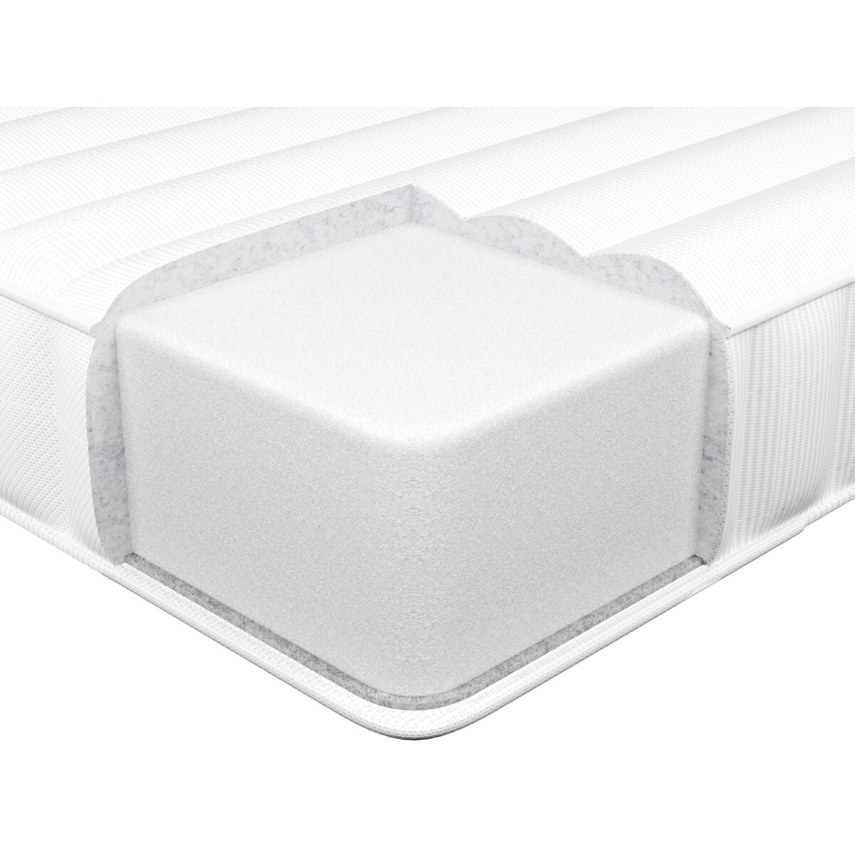 Materac piankowy ENCHANT H2/3 średnio twardy 120 x 200 cm