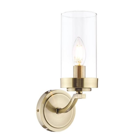 Kinkiet ścienny do przedpokoju Joseph LA3732596-Q Laura Ashley przezroczysty mosiądz