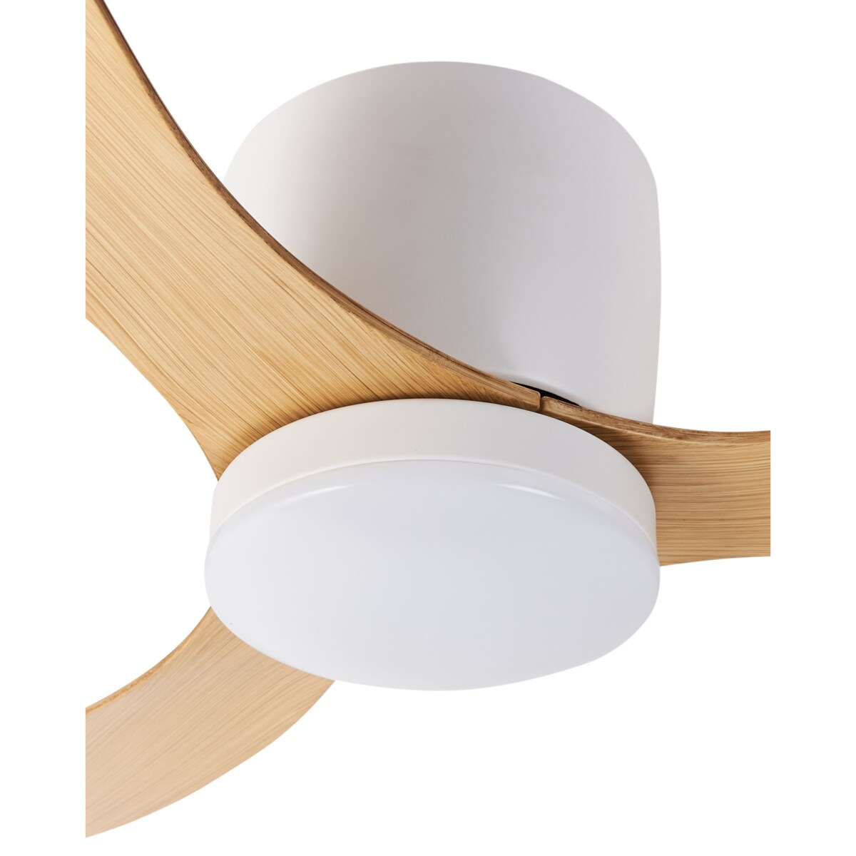 Wentylator sufitowy z lampą VEMBAR Jasnobrązowy