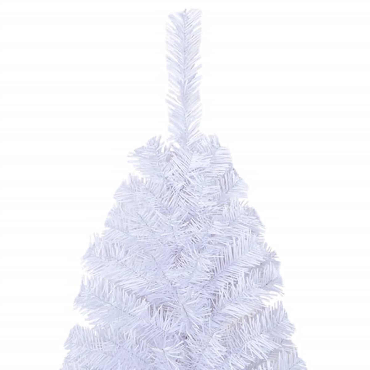 vidaXL Sztuczna choinka o grubych gałązkach, biała, 120 cm, PVC