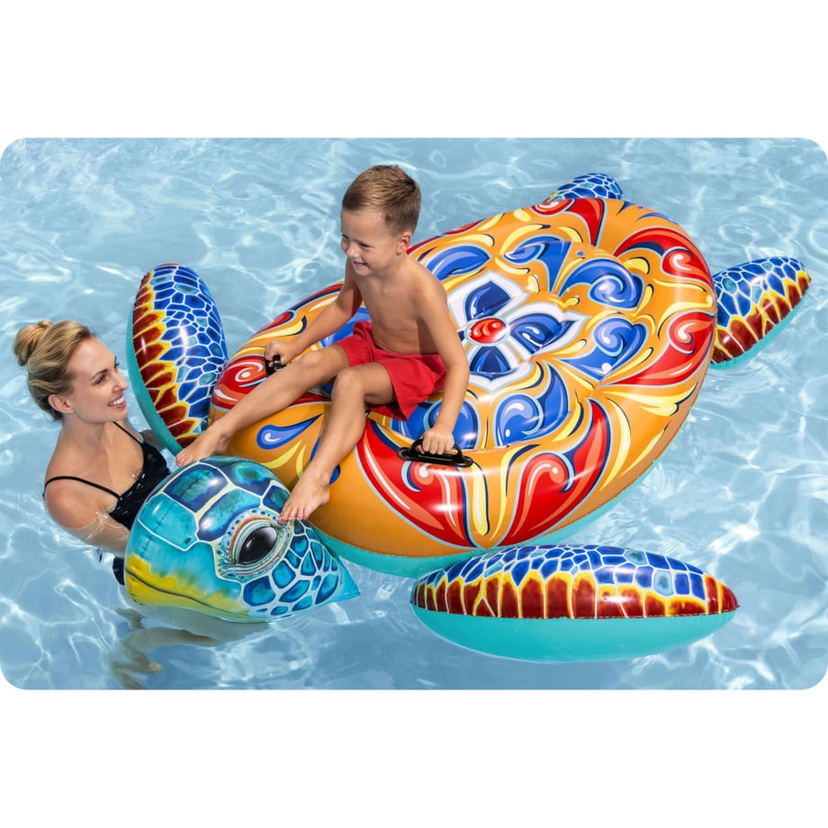 Dmuchany materac do pływania dla dzieci żółw wodny Bestway 41523