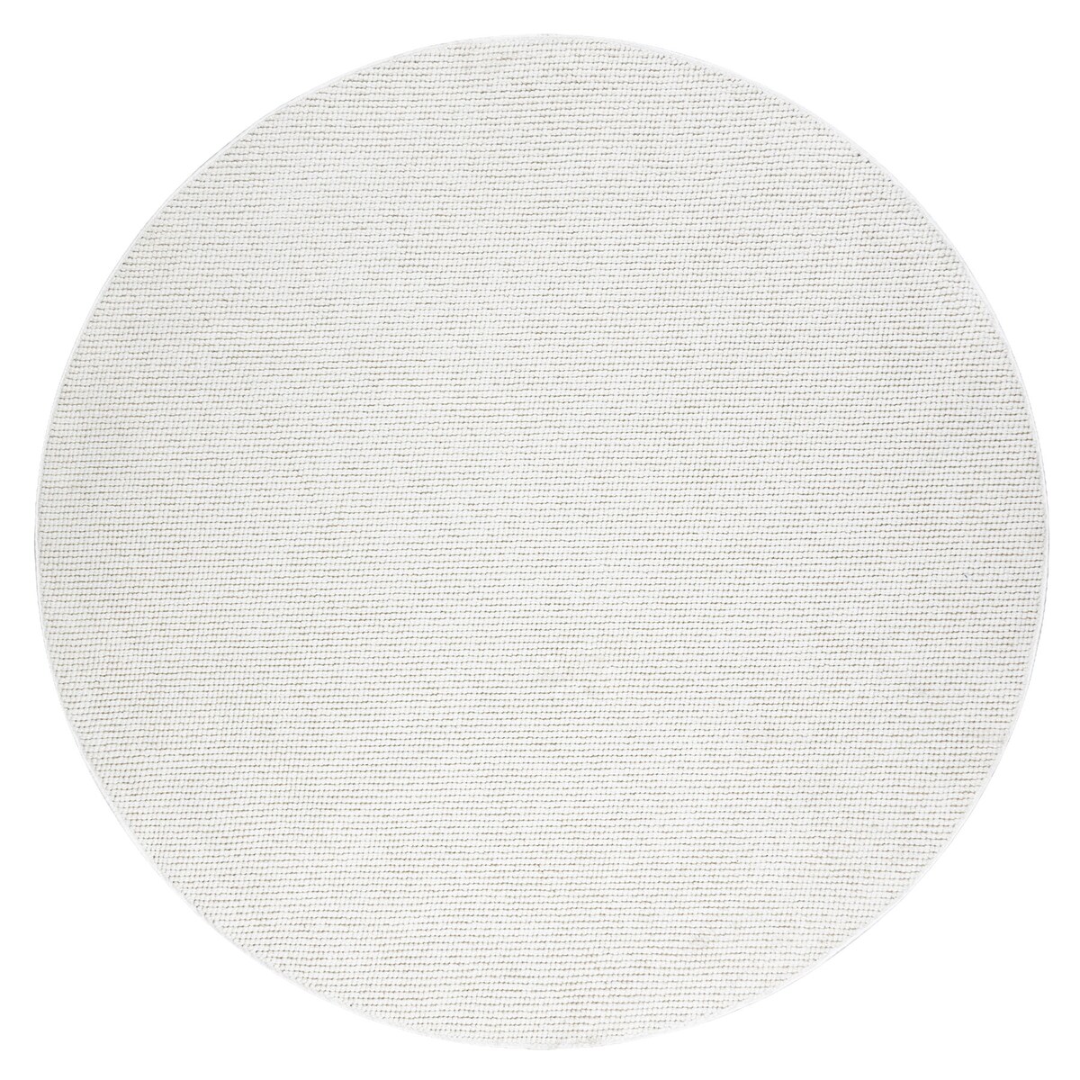 Dywan CASABLANCA PLUS koło krem jednolity, koło 80 cm