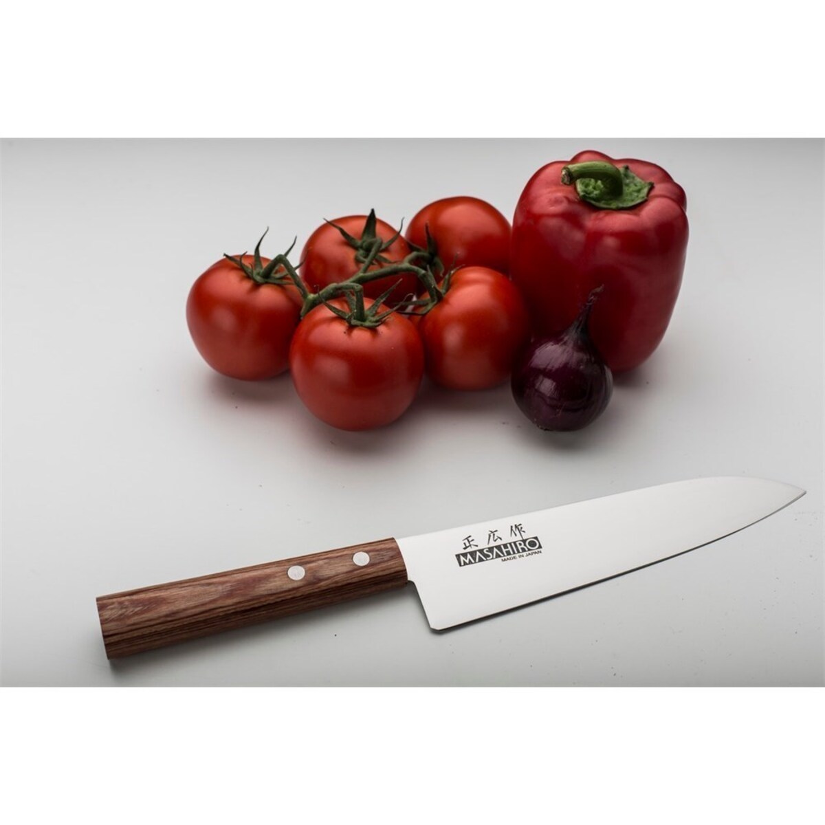 Masahiro nóż Sankei Chef 180mm brązowy 35922