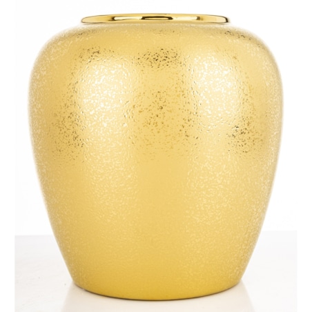 Wazon ceramiczny 21,5x20x20 cm MEEKE-2 złoty