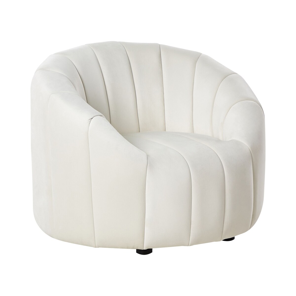 Komplet wypoczynkowy welurowy 6-osobowy złamana biel MALUNG