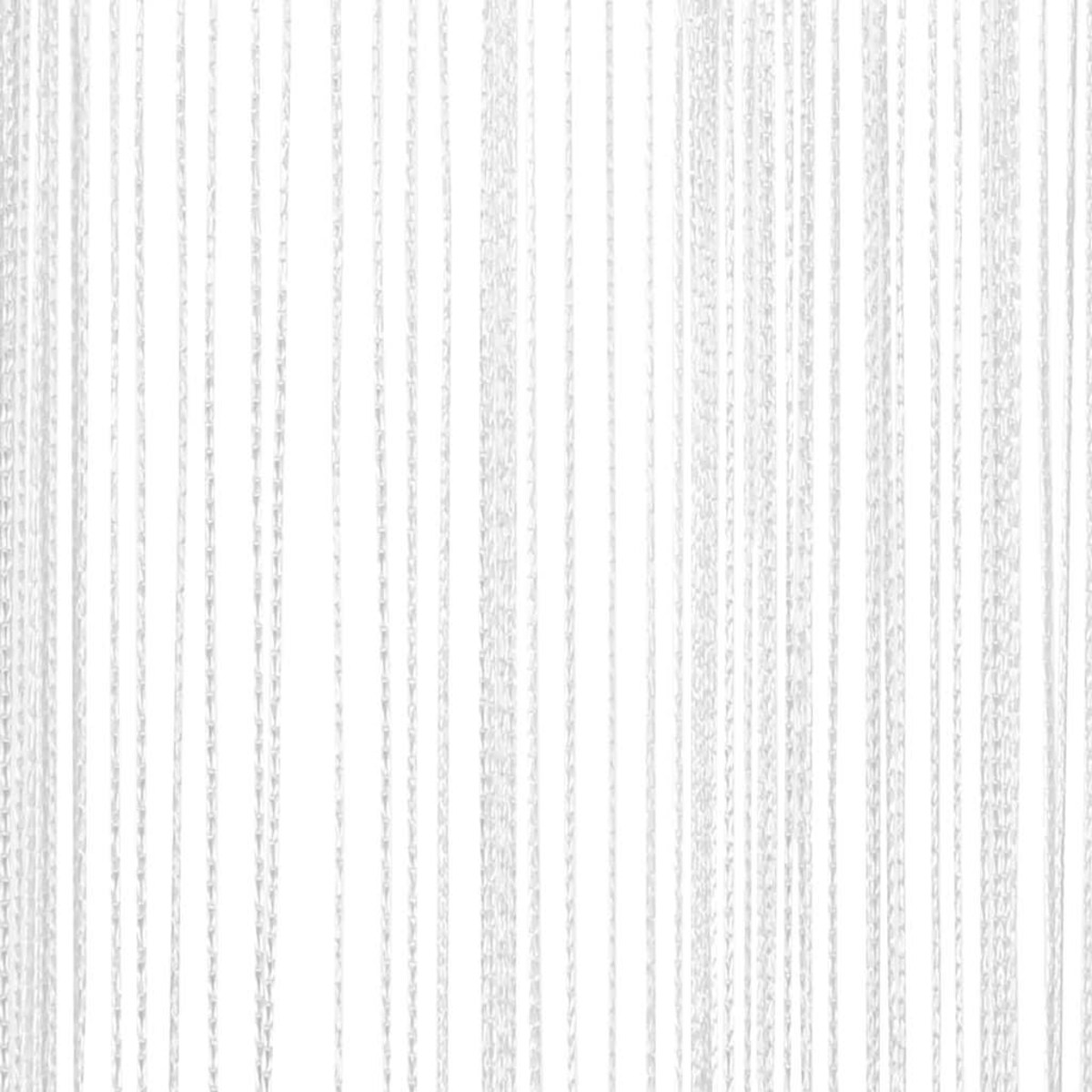 vidaXL Zasłony sznurkowe, 2 sztuki, 140 x 250 cm, białe