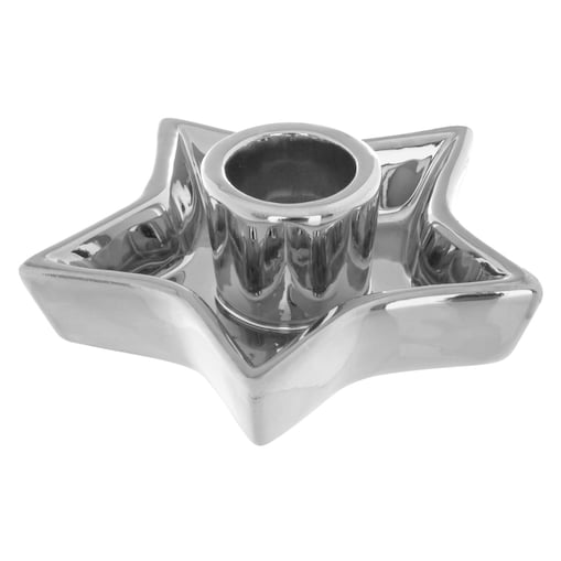 Świecznik świąteczny w kształcie gwiazdy