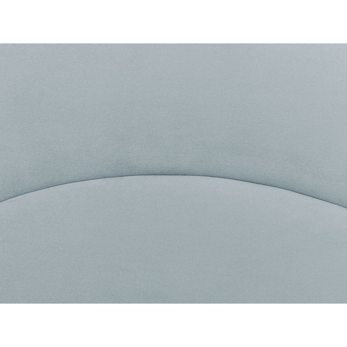 Łóżko welurowe 90 x 200 cm jasnoniebieskie ANET