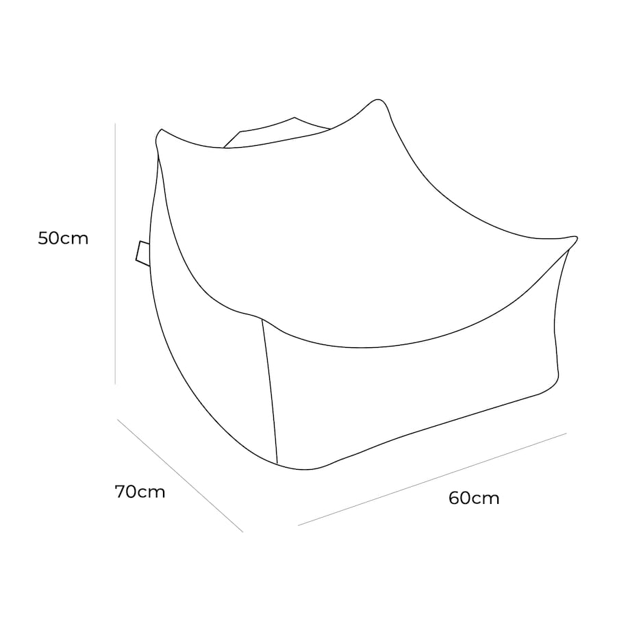 Pufa dla dzieci - Boucle Bean Bag