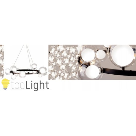 Lampa Sufitowa Wisząca Modern Loft Szklane Kule