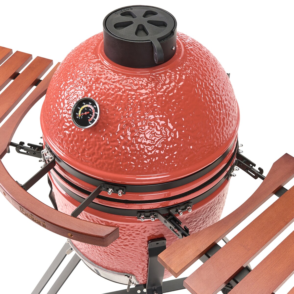 Grill węglowy KAMADO Ceramika Czerwony