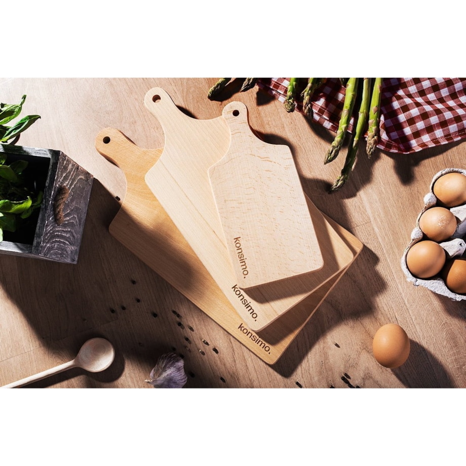 Konsimo CONSILI Deska do krojenia, brązowy