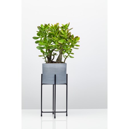 Osłonka ceramiczna LUGO 1 ze stojakiem | Ø15 cm | Wysokość doniczki 13 cm