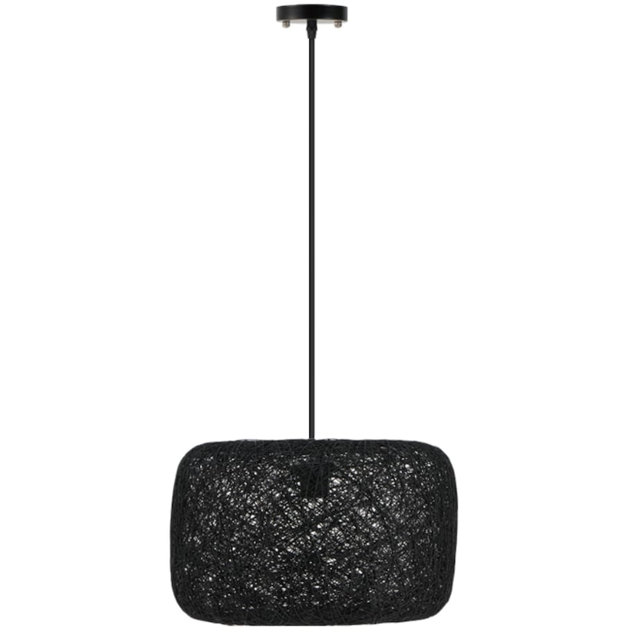 KONSIMO BRASSI Lampa wisząca kolor czarny