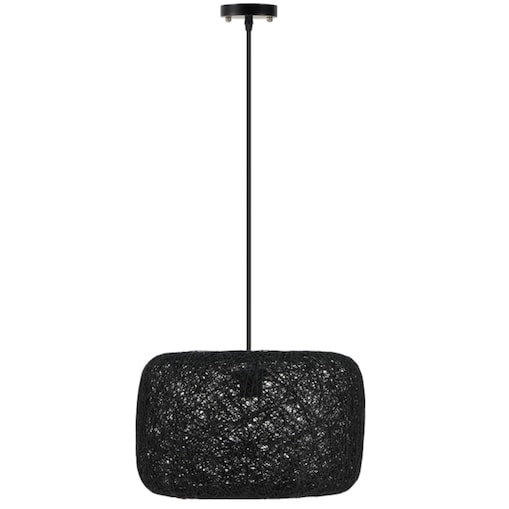 KONSIMO BRASSI Lampa wisząca kolor czarny