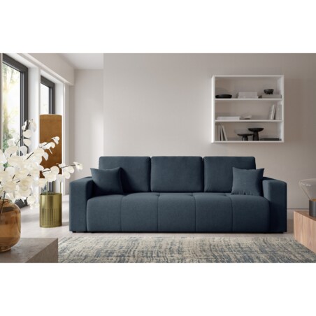 Kanapa MOLINIO z funkcją spania z pojemnikiem na pościel Kolor: Wind 77