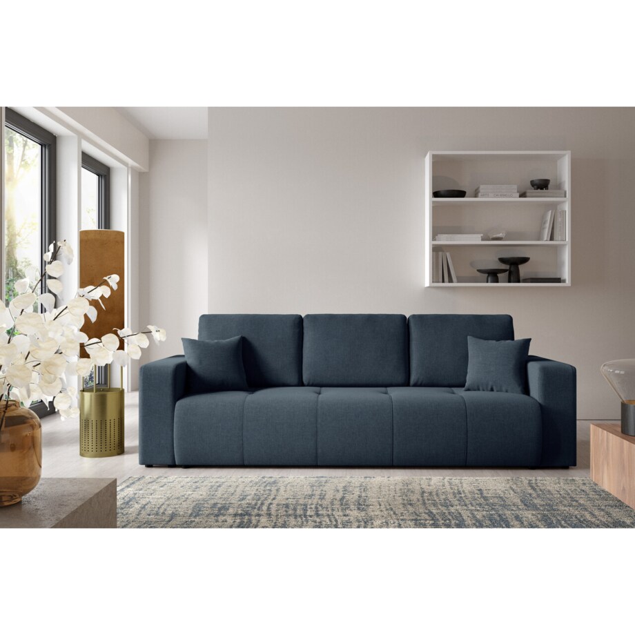 Kanapa MOLINIO z funkcją spania z pojemnikiem na pościel Kolor: Wind 77