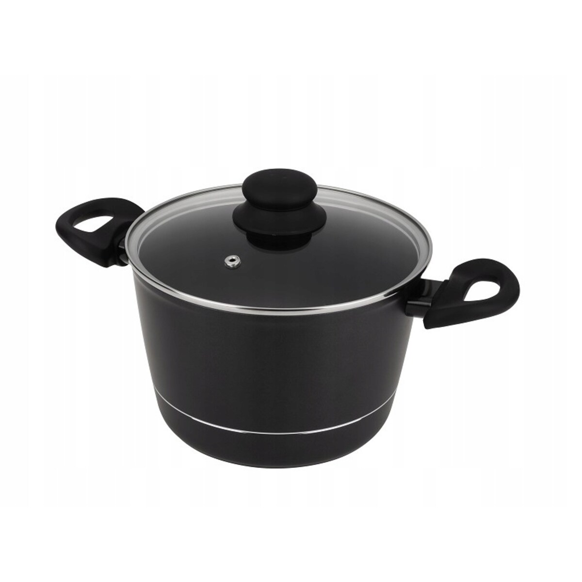 GARNEK ROYAL 20cm GALICJA tradycyjny czarny do gotowania zupa 3,2 L wysoki