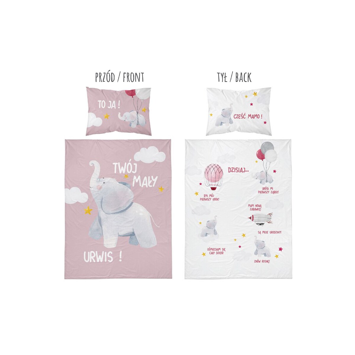 Komplet pościeli dziecięcej LULA