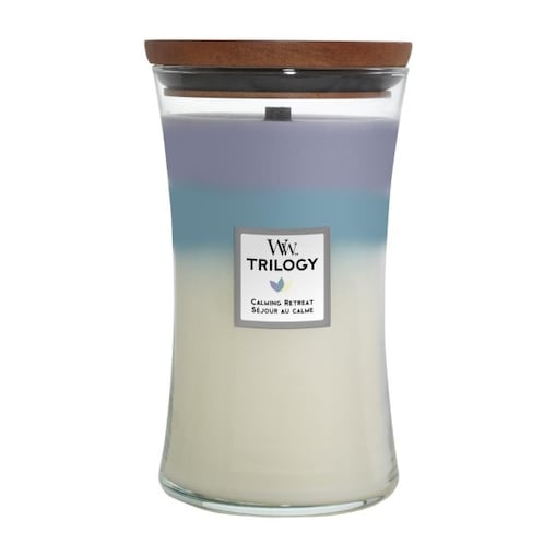 WoodWick świeca duża CALMING RETREAT