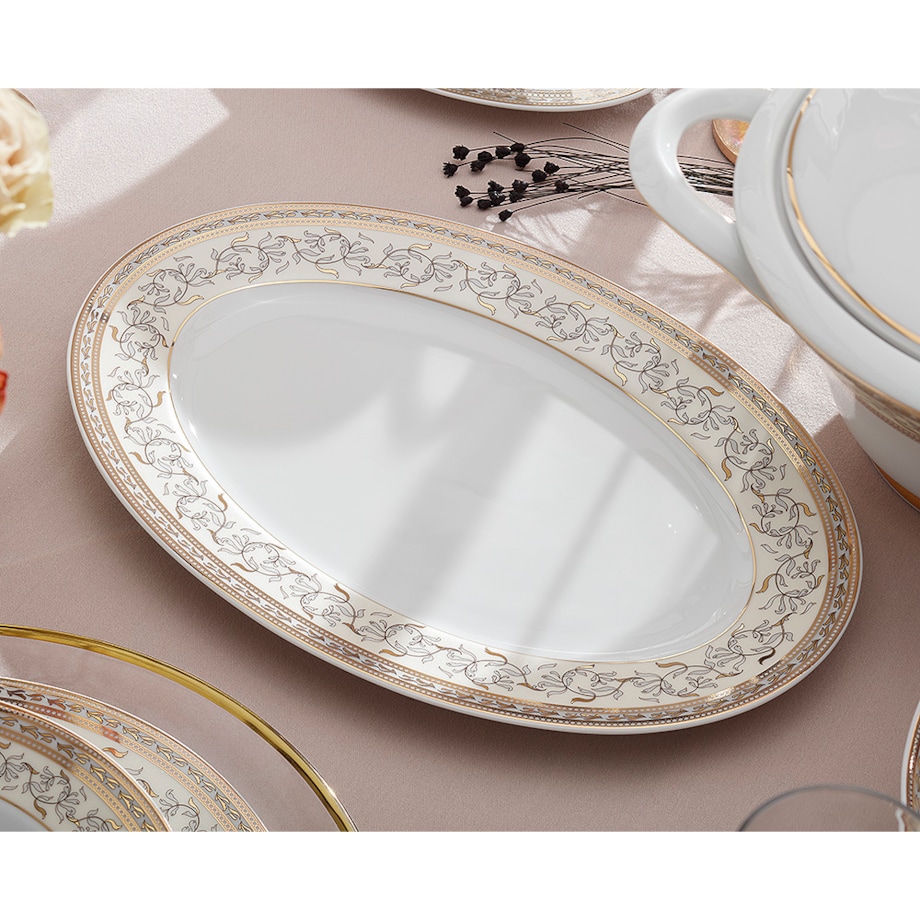 Serwis obiadowy dla 6 osób 25 el. Margaret Arabella G670