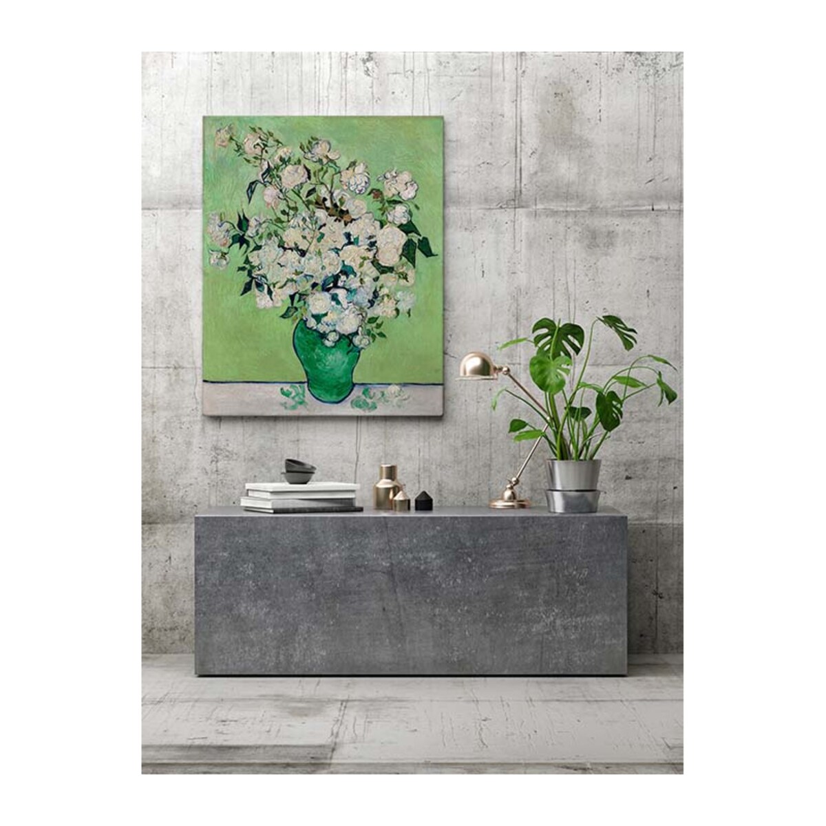 Obraz Róże Vincenta van Gogha 70cm x 90cm