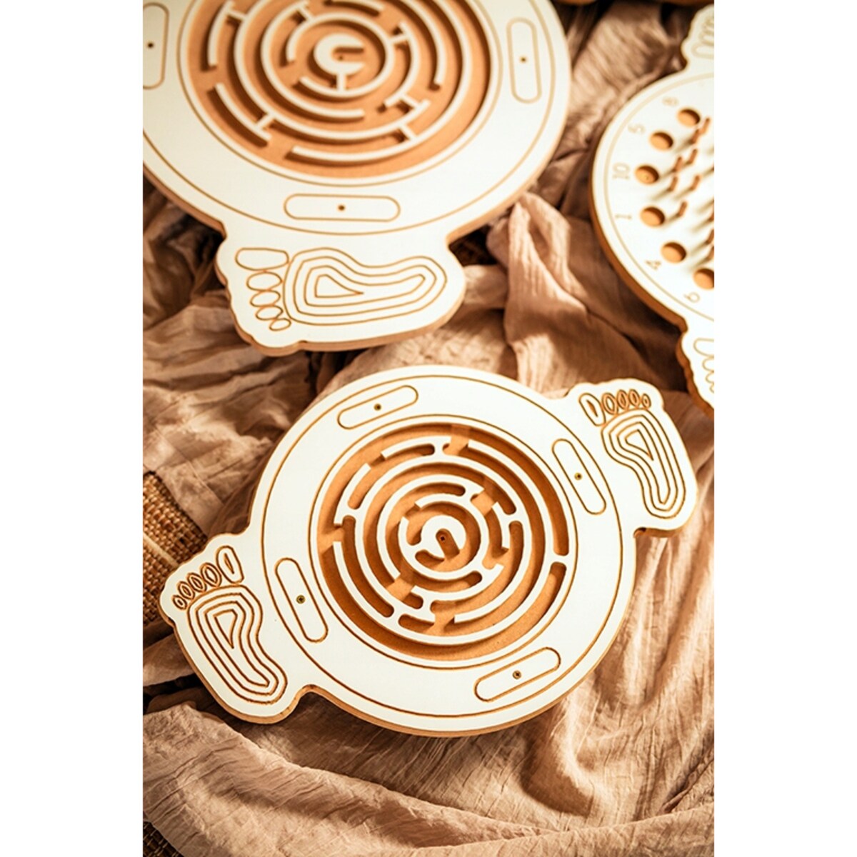 Dysk Balansowania dla dzieci balansujący DREWNIANY CERTYFIKOWANY