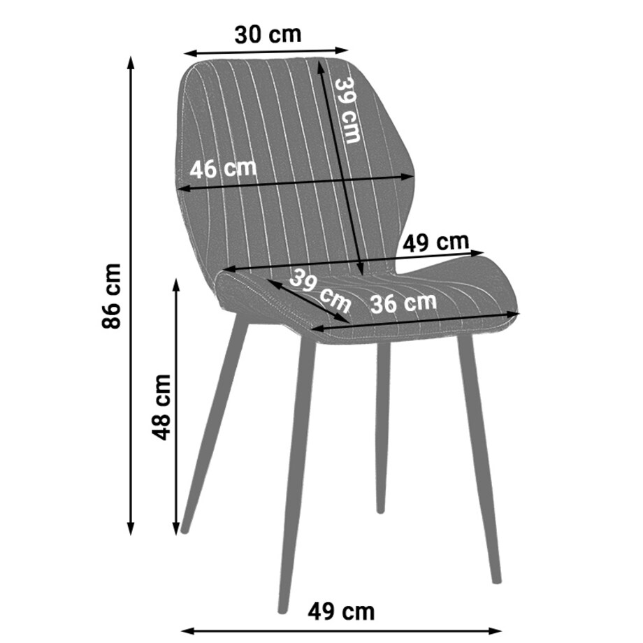 Krzesło tapicerowane welurowe szare do salonu jadalni złote nogi