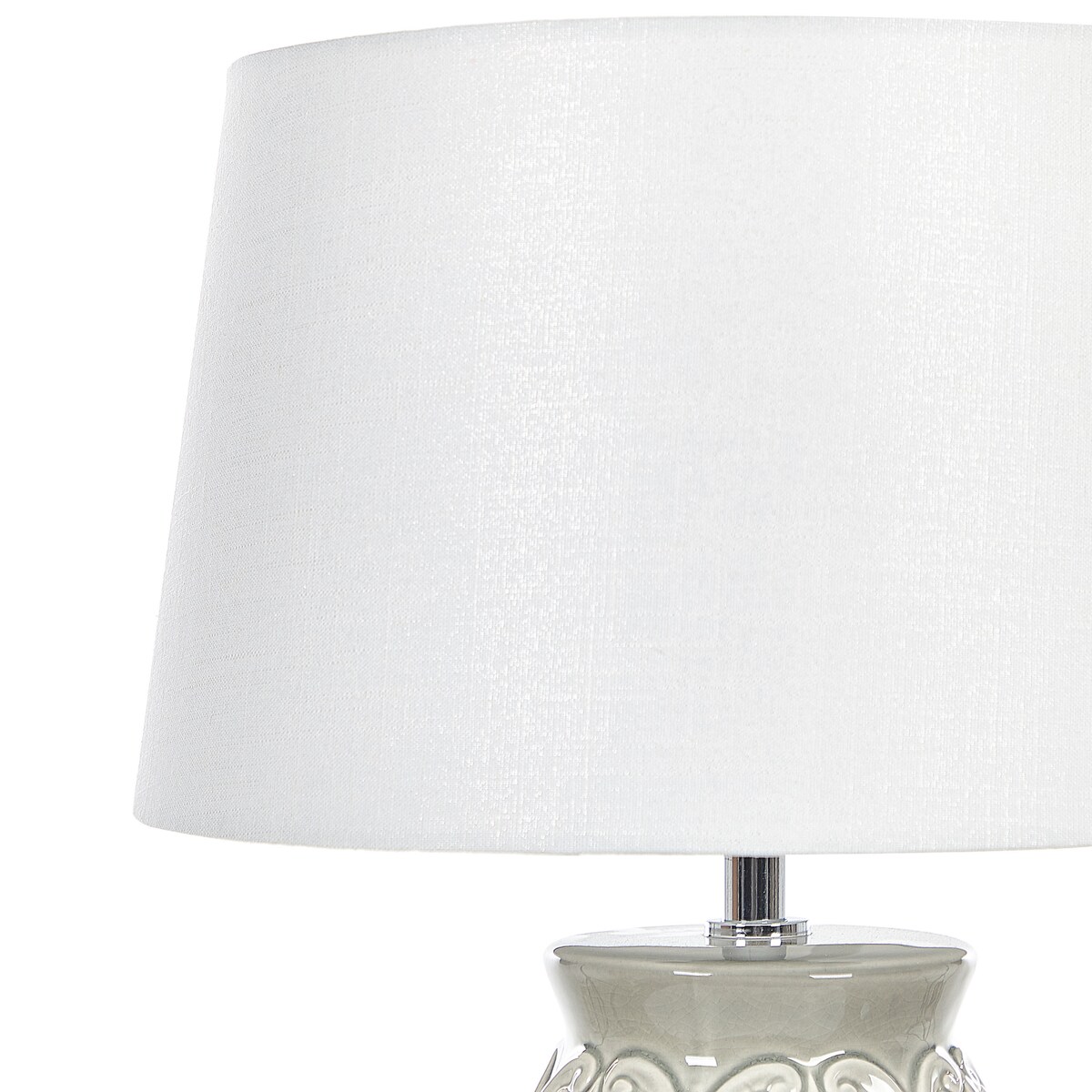 Lampa stołowa KHOPER Ceramika Szary