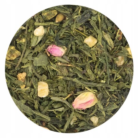 Herbata zielona KAKTUSOWA GRUSZKA o smaku kaktusa i soczystej gruszki - herbata liściasta sypana mieszanka napar susz - gotowa na prezent upominek