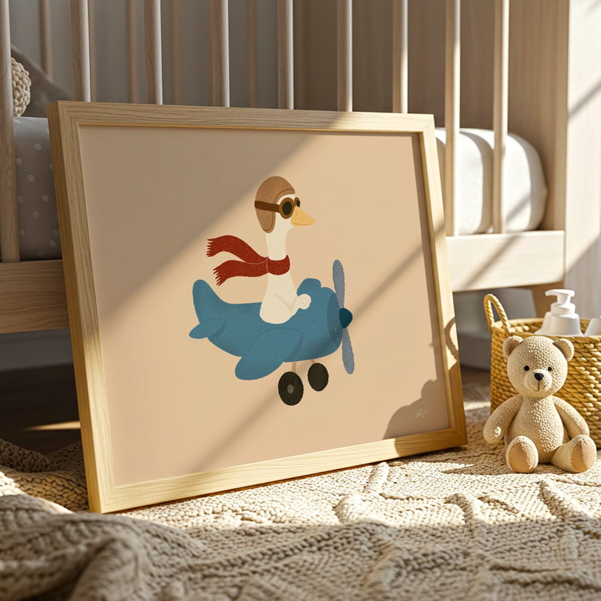 plakat kapitan gęś 70x100