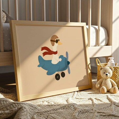 plakat kapitan gęś 70x100