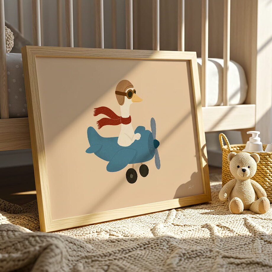 plakat kapitan gęś 70x100