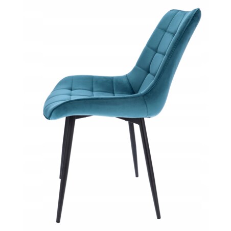 2 X Krzesło Do Jadalni Kuchni Salonu Do Jadalni Kuchni Stołu Zestaw Komplet Misty Niebieskie