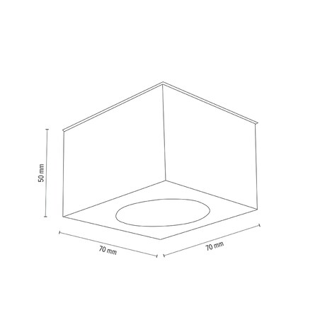 Zestaw Oczek Sufitowych BRITOP Lighting 3xG4 LED 2,3W z zasilaczem, Transparentne Szkło, Polski Producent 3 szt.