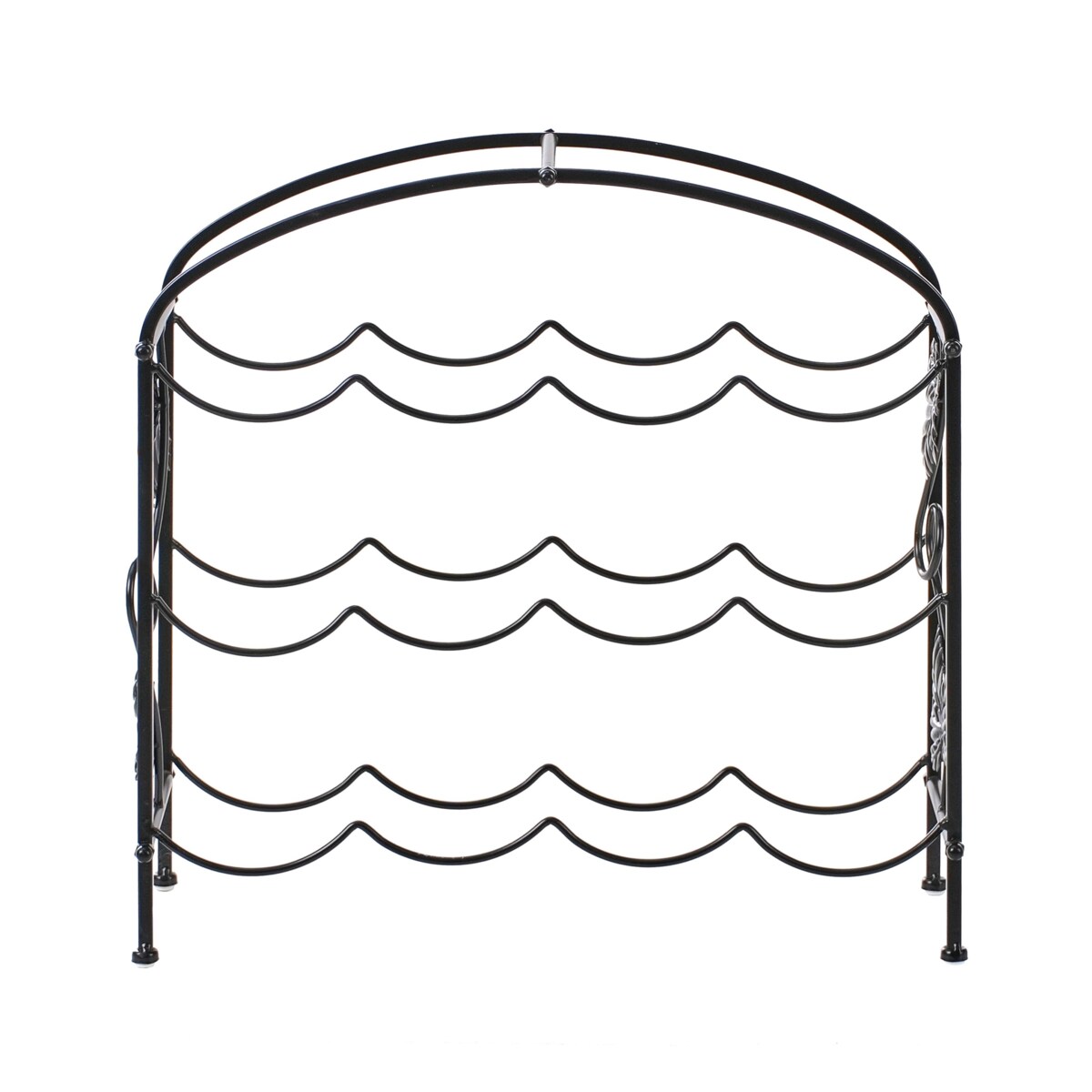 Stojak na wino BUNDORAN Czarny