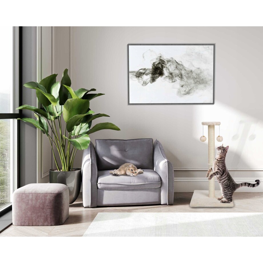 Drapak dla kota WIEŻA wiszące kulki