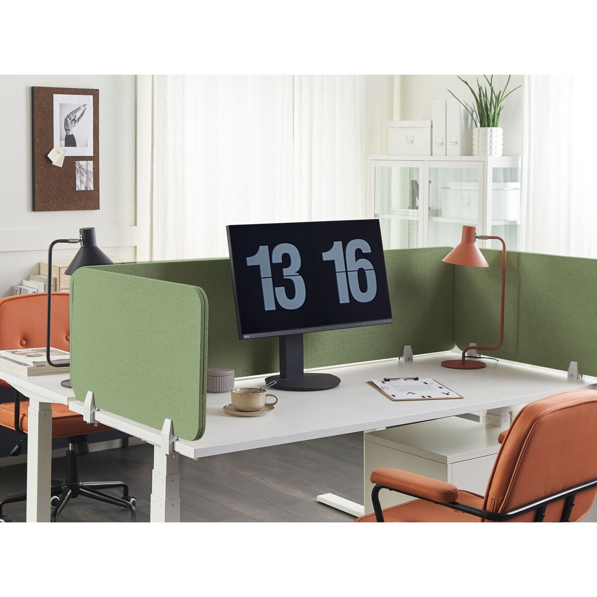 Przegroda biurkowa 80 x 40 cm Różne rozmiary