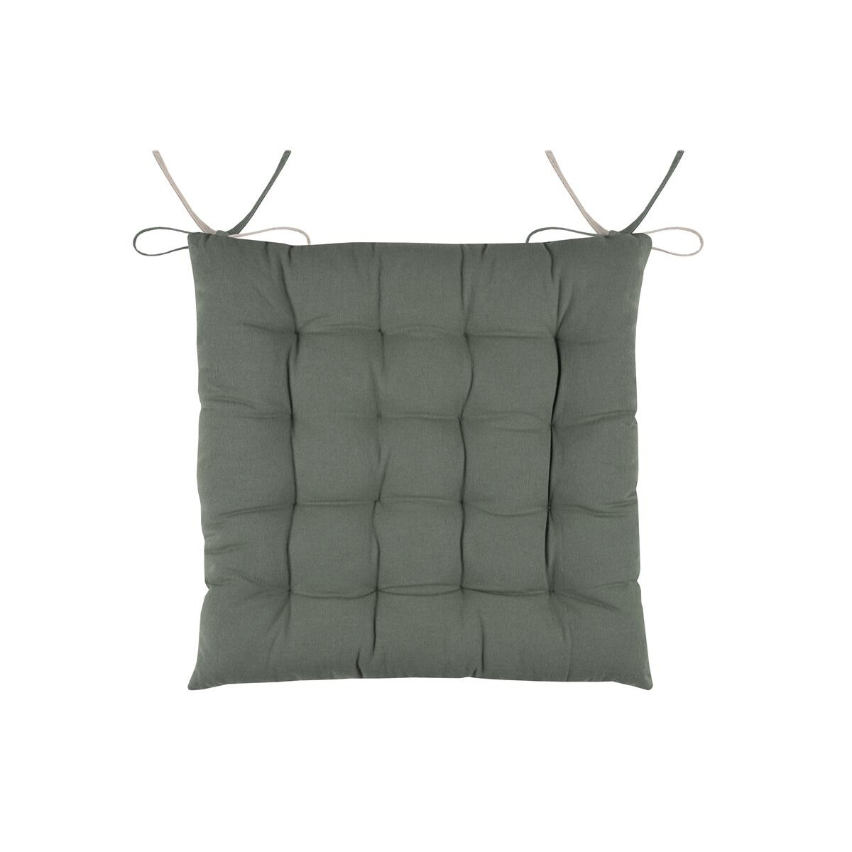 Poduszka na krzesło wiązana DUO, 100% bawełny, 40 x 40 cm