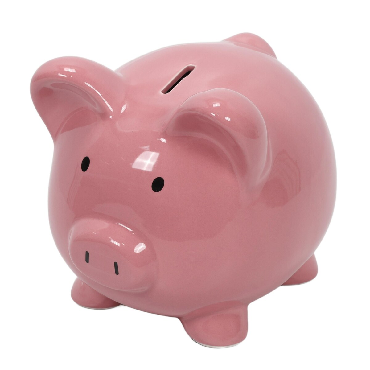 Skarbonka świnka ceramiczna, 18,5 x 21 x 19 cm