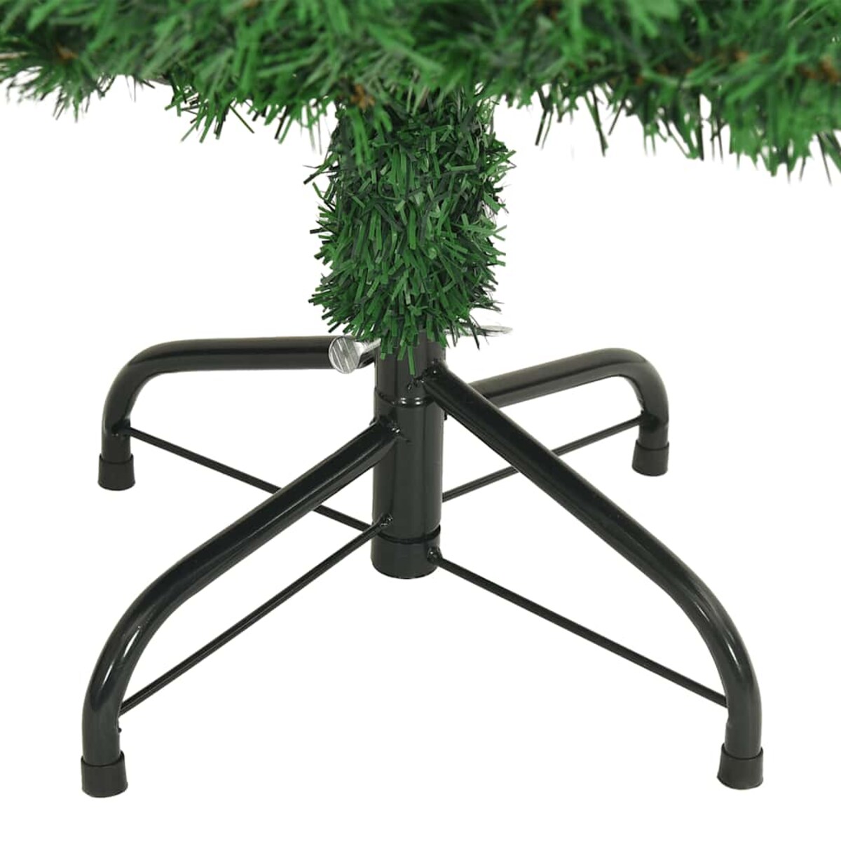 vidaXL Sztuczna choinka o grubych gałązkach, zielona, 150 cm, PVC