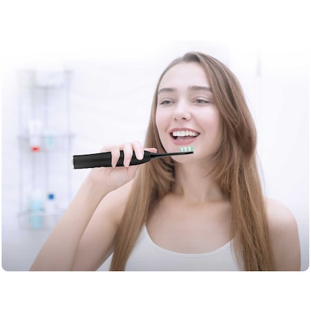 Szczoteczka soniczna do zębów Berdsen Sonica B3 czarny + etui 5163-5191