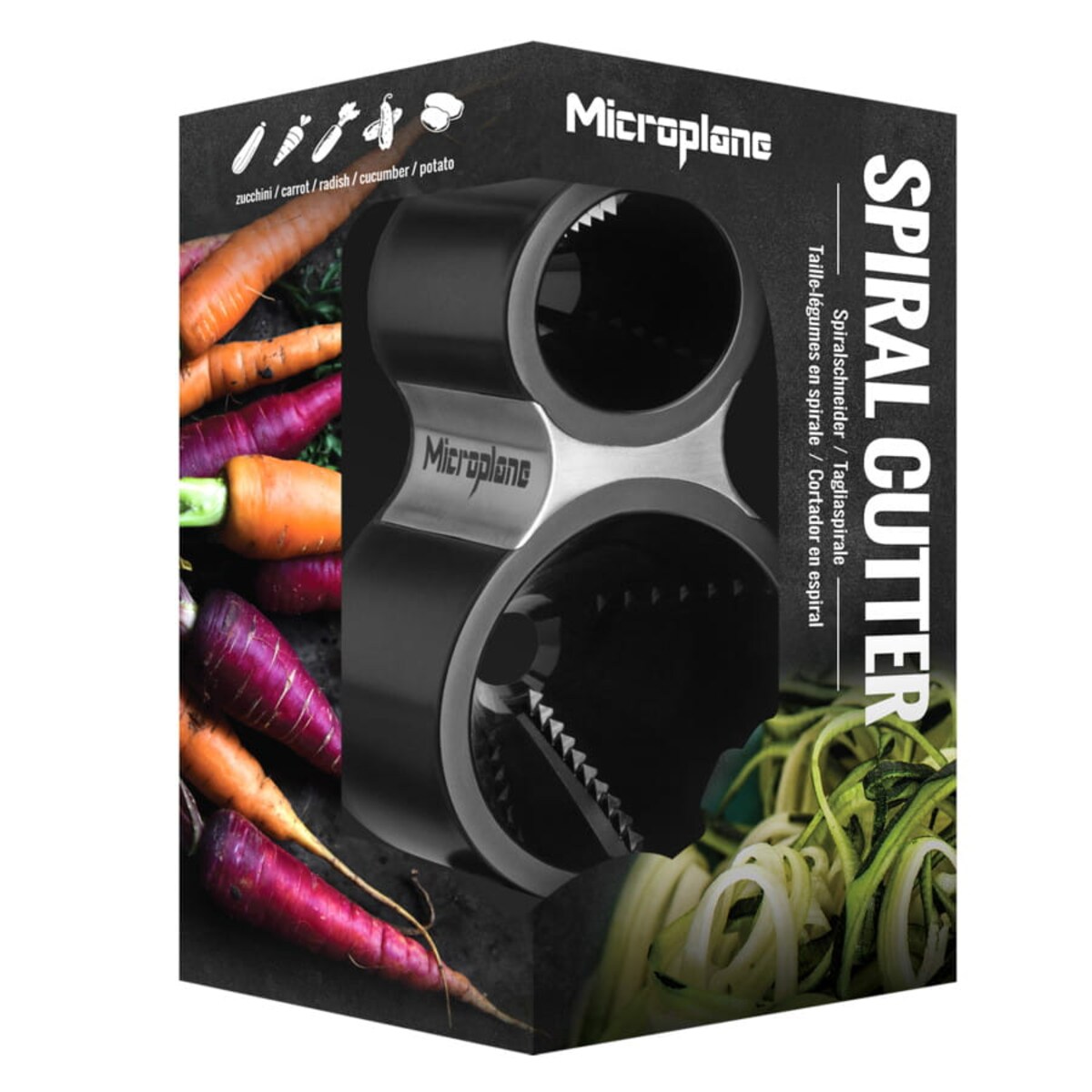 Temperówka do Warzyw microplane Julienne Tarka Spaghetti Obierak Specialty