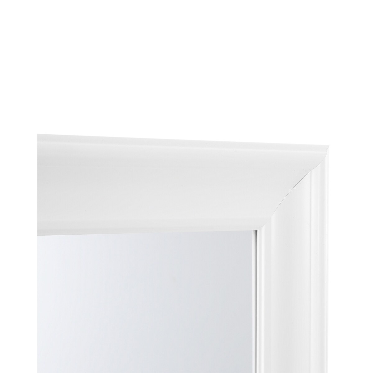 Lustro ścienne LUNEL 60 cm 90 cm Biały