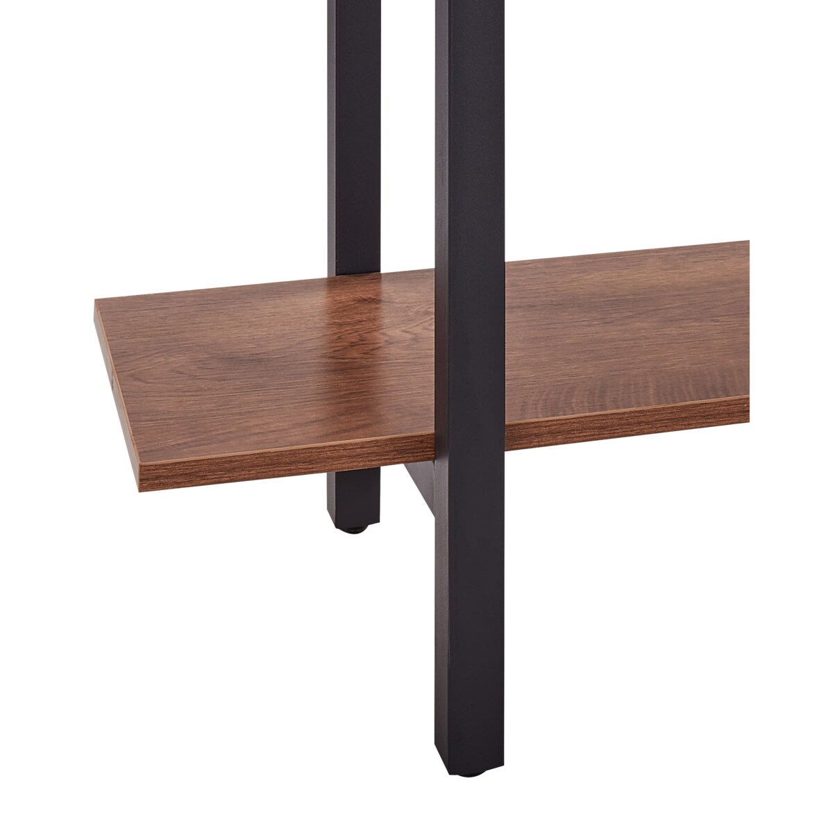 Regał 5 półek DARBY 180 cm Ciemnobrązowy