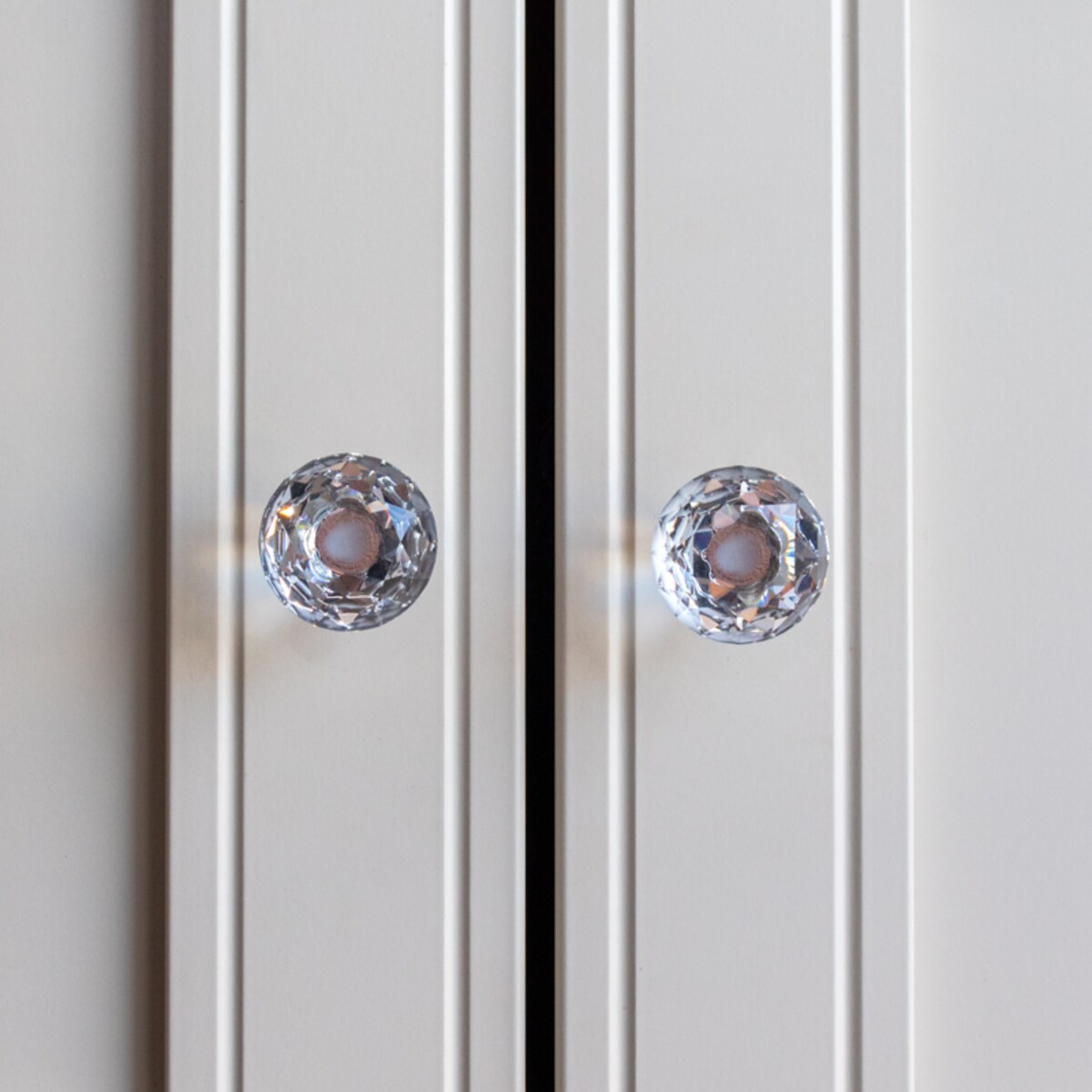 Gałka meblowa uchwyt meblowy kryształowa diamentowa glamour 31mm