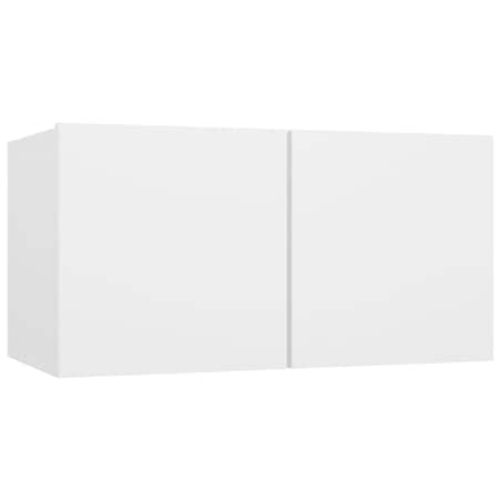 vidaXL 5-cz. zestaw szafek TV, biały, materiał drewnopochodny