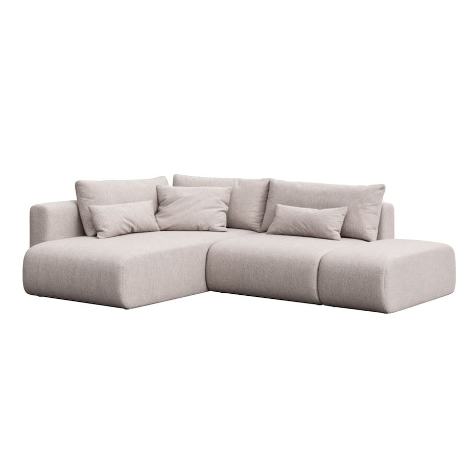 Lumine Sofa narożna - jasnoszara